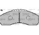Set placute frana,frana disc VALEO 541663