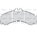 Set placute frana,frana disc VALEO 541663