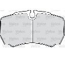 Set placute frana,frana disc VALEO 541705