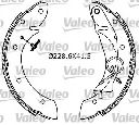 Set saboti frana VALEO 553785