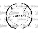 Set saboti frana VALEO 562076