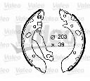 Set saboti frana VALEO 562609