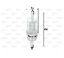 Filtru combustibil VALEO 587524