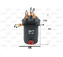 Filtru combustibil VALEO 587557