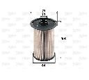 Filtru combustibil VALEO 587925</br>Piesa auto pentru Categorii