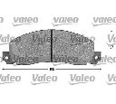 Set placute frana,frana disc VALEO 598086
