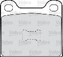 Set placute frana,frana disc VALEO 598099