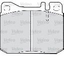 Set placute frana,frana disc VALEO 598110