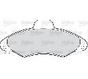 Set placute frana,frana disc VALEO 598172