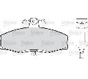 Set placute frana,frana disc VALEO 598217