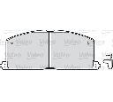 Set placute frana,frana disc VALEO 598266