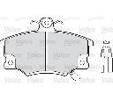 Set placute frana,frana disc VALEO 598528