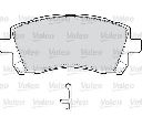 Set placute frana,frana disc VALEO 598530