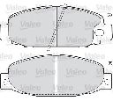 Set placute frana,frana disc VALEO 598588</br>Piesa auto pentru Frana disc