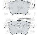 Set placute frana,frana disc VALEO 598652