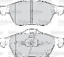 Set placute frana,frana disc VALEO 598653</br>Piesa auto pentru Frana disc