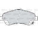 Set placute frana,frana disc VALEO 598665