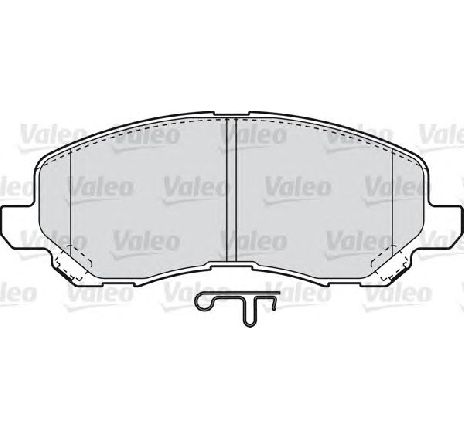 Set placute frana,frana disc VALEO 598886 Set placute frana,frana disc VALEO 598886