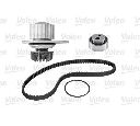 Set pompa apa + curea dintata VALEO 614510</br>Piesa auto pentru Curea distributie / Rola de tensionare / Rola de ghidare