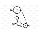 Set pompa apa + curea dintata VALEO 614515</br>Piesa auto pentru Curea distributie / Rola de tensionare / Rola de ghidare
