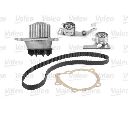 Set pompa apa + curea dintata VALEO 614521</br>Piesa auto pentru Curea distributie / Rola de tensionare / Rola de ghidare