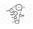 Set pompa apa + curea dintata VALEO 614522</br>Piesa auto pentru Curea distributie/ Set