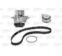 Set pompa apa + curea dintata VALEO 614543</br>Piesa auto pentru Curea distributie / Rola de tensionare / Rola de ghidare