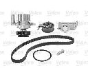 Set pompa apa + curea dintata VALEO 614554</br>Piesa auto pentru Curea distributie / Rola de tensionare / Rola de ghidare