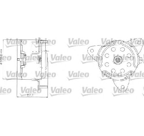 Motor electric,ventilator VALEO 698303</br>Piesa auto pentru Sistem de racire motor Motor electric,ventilator VALEO 698303</br>Piesa auto pentru Sistem de racire motor