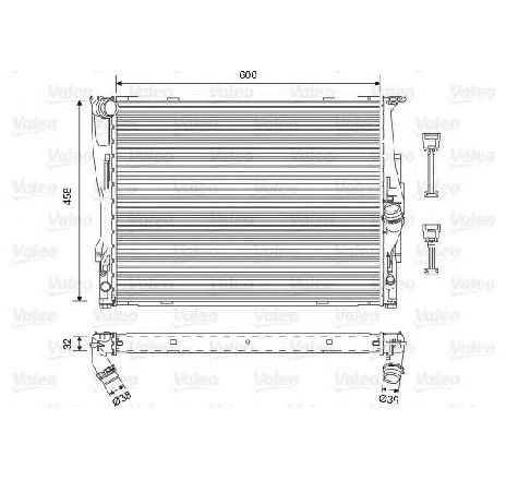 Radiator, racire motor VALEO 701576</br>Piesa auto pentru Radiator racire apa/ ulei Radiator, racire motor VALEO 701576</br>Piesa auto pentru Radiator racire apa/ ulei