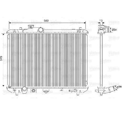 Radiator, racire motor VALEO 701587</br>Piesa auto pentru Radiator racire apa/ ulei Radiator, racire motor VALEO 701587</br>Piesa auto pentru Radiator racire apa/ ulei