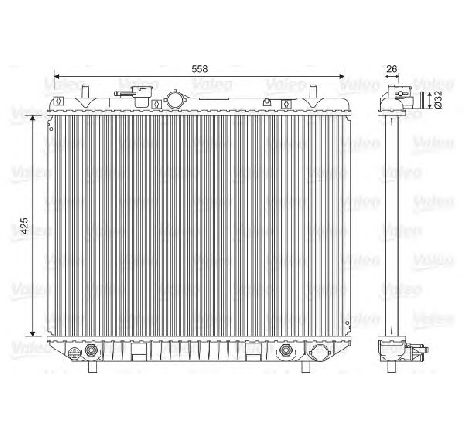 Radiator, racire motor VALEO 701593</br>Piesa auto pentru Radiator racire apa/ ulei Radiator, racire motor VALEO 701593</br>Piesa auto pentru Radiator racire apa/ ulei