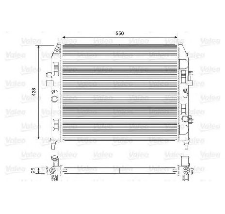 Radiator, racire motor VALEO 701612</br>Piesa auto pentru Radiator racire apa/ ulei Radiator, racire motor VALEO 701612</br>Piesa auto pentru Radiator racire apa/ ulei