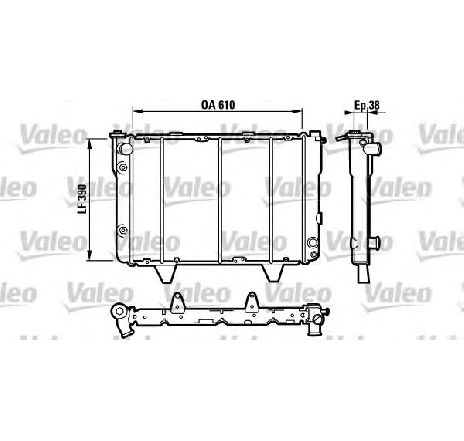 Radiator, racire motor VALEO 730037</br>Piesa auto pentru Radiator racire apa/ ulei Radiator, racire motor VALEO 730037</br>Piesa auto pentru Radiator racire apa/ ulei