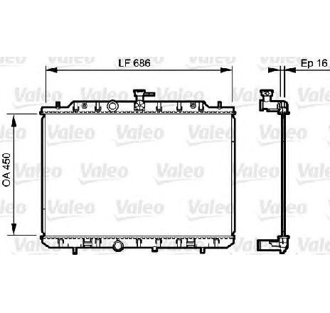 Radiator, racire motor VALEO 735205</br>Piesa auto pentru Radiator racire apa/ ulei Radiator, racire motor VALEO 735205</br>Piesa auto pentru Radiator racire apa/ ulei