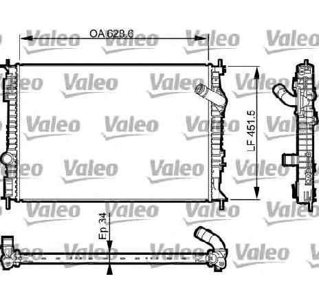 Radiator, racire motor VALEO 735461</br>Piesa auto pentru Radiator racire apa/ ulei Radiator, racire motor VALEO 735461</br>Piesa auto pentru Radiator racire apa/ ulei