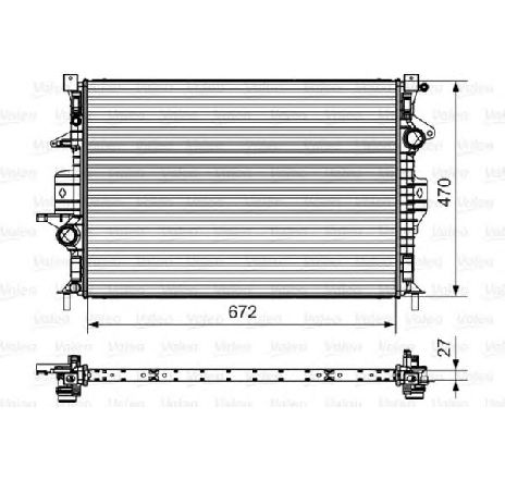 Radiator, racire motor VALEO 735551</br>Piesa auto pentru Radiator racire apa/ ulei Radiator, racire motor VALEO 735551</br>Piesa auto pentru Radiator racire apa/ ulei