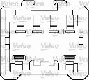 Mecanism actionare geam VALEO 850976