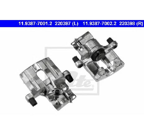 Etrier frana ATE 11.9387-7002.2</br>Piesa auto pentru Etrier de performanta Etrier frana ATE 11.9387-7002.2</br>Piesa auto pentru Etrier de performanta