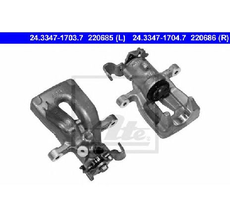 Etrier frana ATE 24.3347-1704.7</br>Piesa auto pentru Etrier de performanta Etrier frana ATE 24.3347-1704.7</br>Piesa auto pentru Etrier de performanta