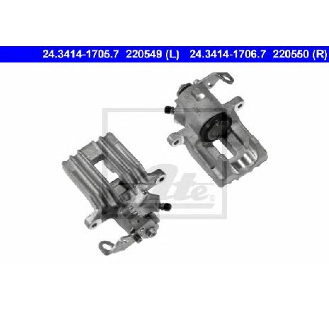 Etrier frana ATE 24.3414-1706.7</br>Piesa auto pentru Etrier de performanta Etrier frana ATE 24.3414-1706.7</br>Piesa auto pentru Etrier de performanta