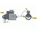 Starter BOSCH 0 001 107 433