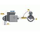 Starter BOSCH 0 001 107 438