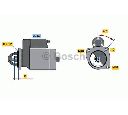 Starter BOSCH 0 001 108 166