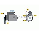 Starter BOSCH 0 001 145 001