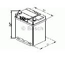 Baterie de pornire; Baterie de pornire BOSCH 0 092 S40 300</br>Piesa auto pentru Electrice
