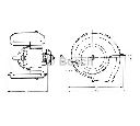 Electromotor, ventilatie interioara BOSCH 0 130 063 804