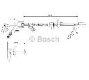 Senzor,turatie roata BOSCH 0 265 001 296