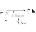 Set cablaj aprinder BOSCH 0 986 356 778</br>Piesa auto pentru Aprindere scanteie/incandescenta