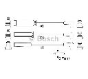 Set cablaj aprinder BOSCH 0 986 356 972</br>Piesa auto pentru Aprindere scanteie/incandescenta